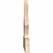 Ekena Millwork Richland Rough Sawn Timber Gable Bracket, Douglas Fir, 60"W x 25"H x 2"D x 6"F, 10/12 Pitch GBW060X25X0206RIC00RDF - alternate 2